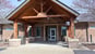 Front entrance to Anne West Lindsey Library