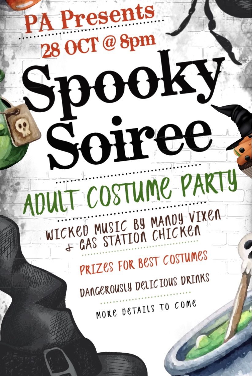 Photo of ad for adult costume contest