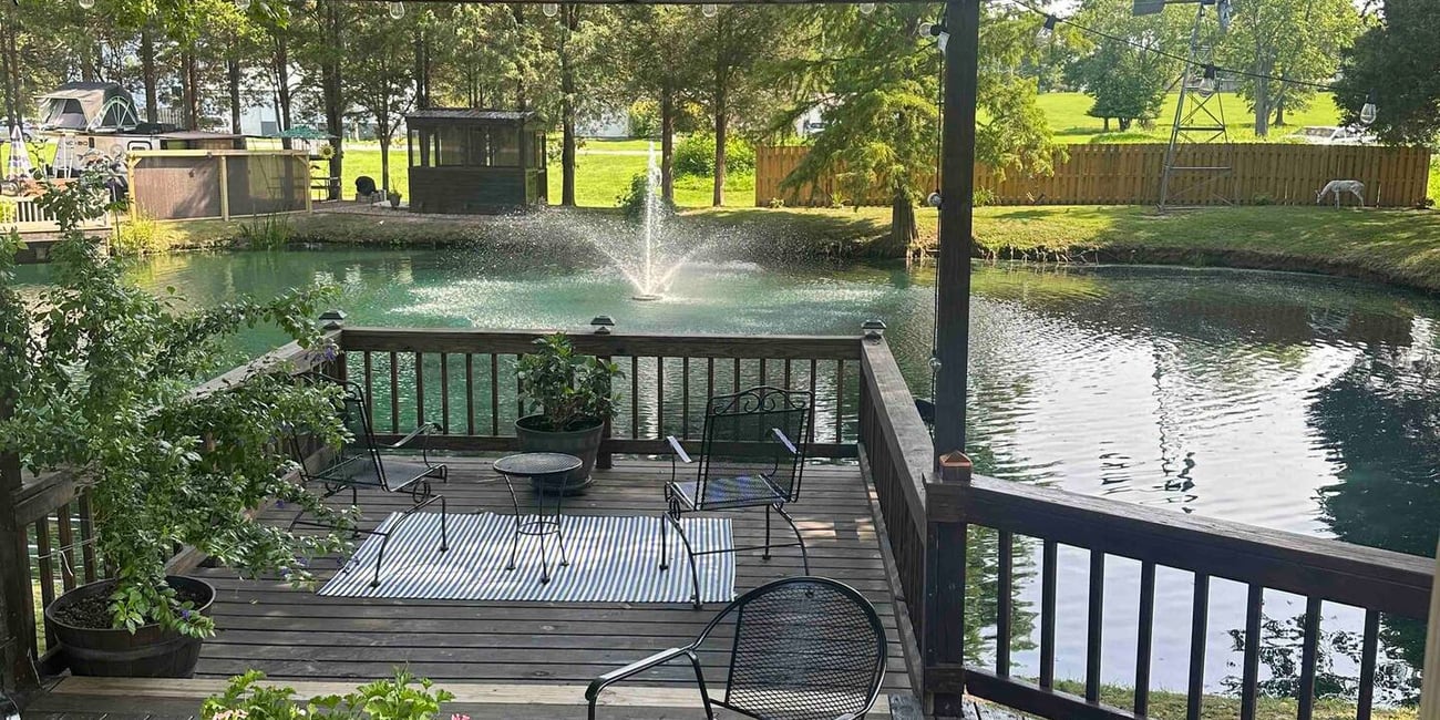Shady-Rest-On-Blue-Pond