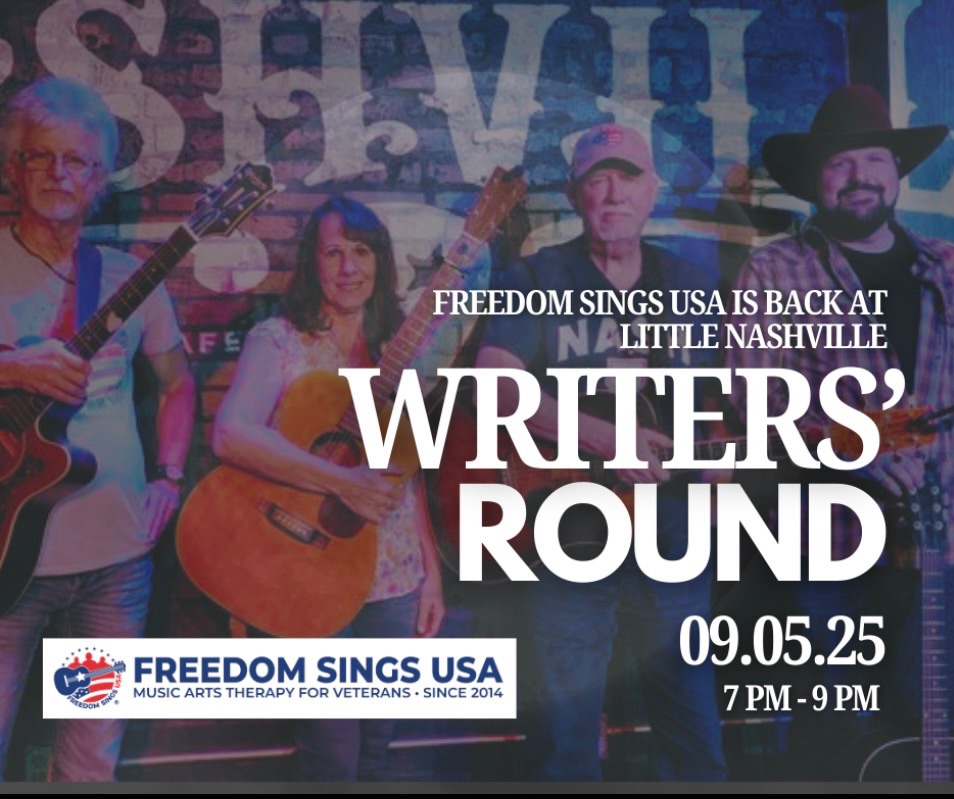 writers-round-freedom-sings-event-little-nashville-cafe-marion-southern-illinois