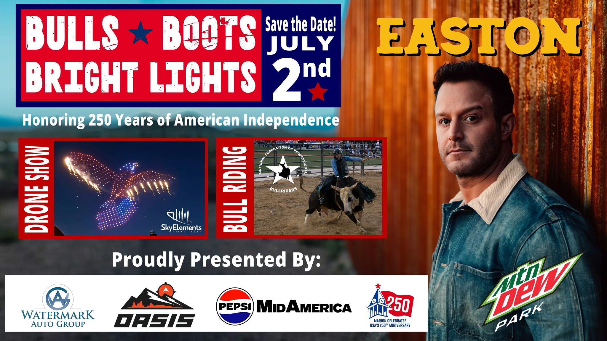 bulls-boots-bright-lights-matn-dew-park-marion-illinois