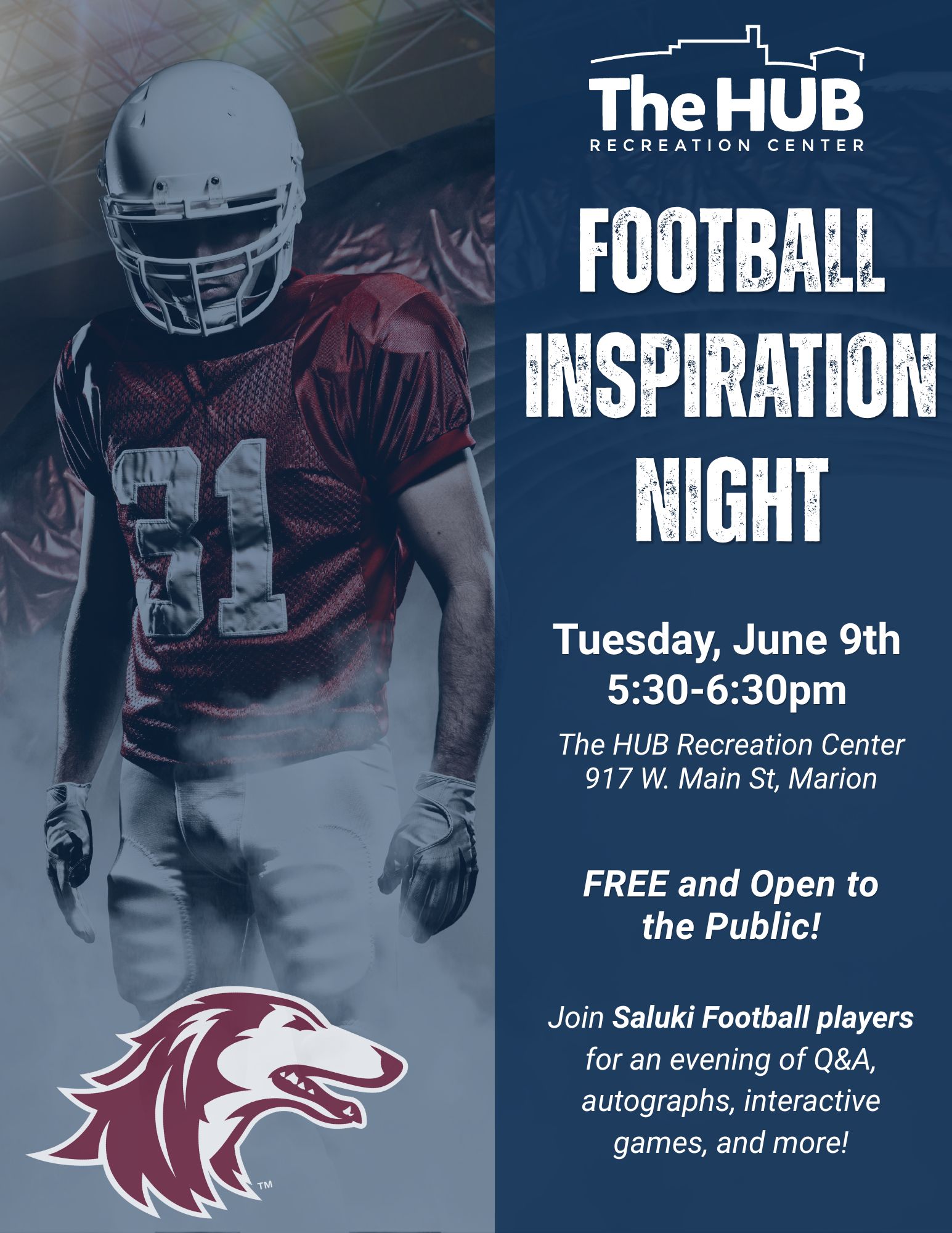Football-inspiration-night-the-hub-marion-illinois