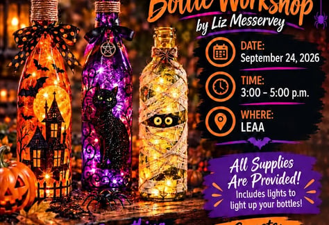 visit-Halloween Bottle Workshop