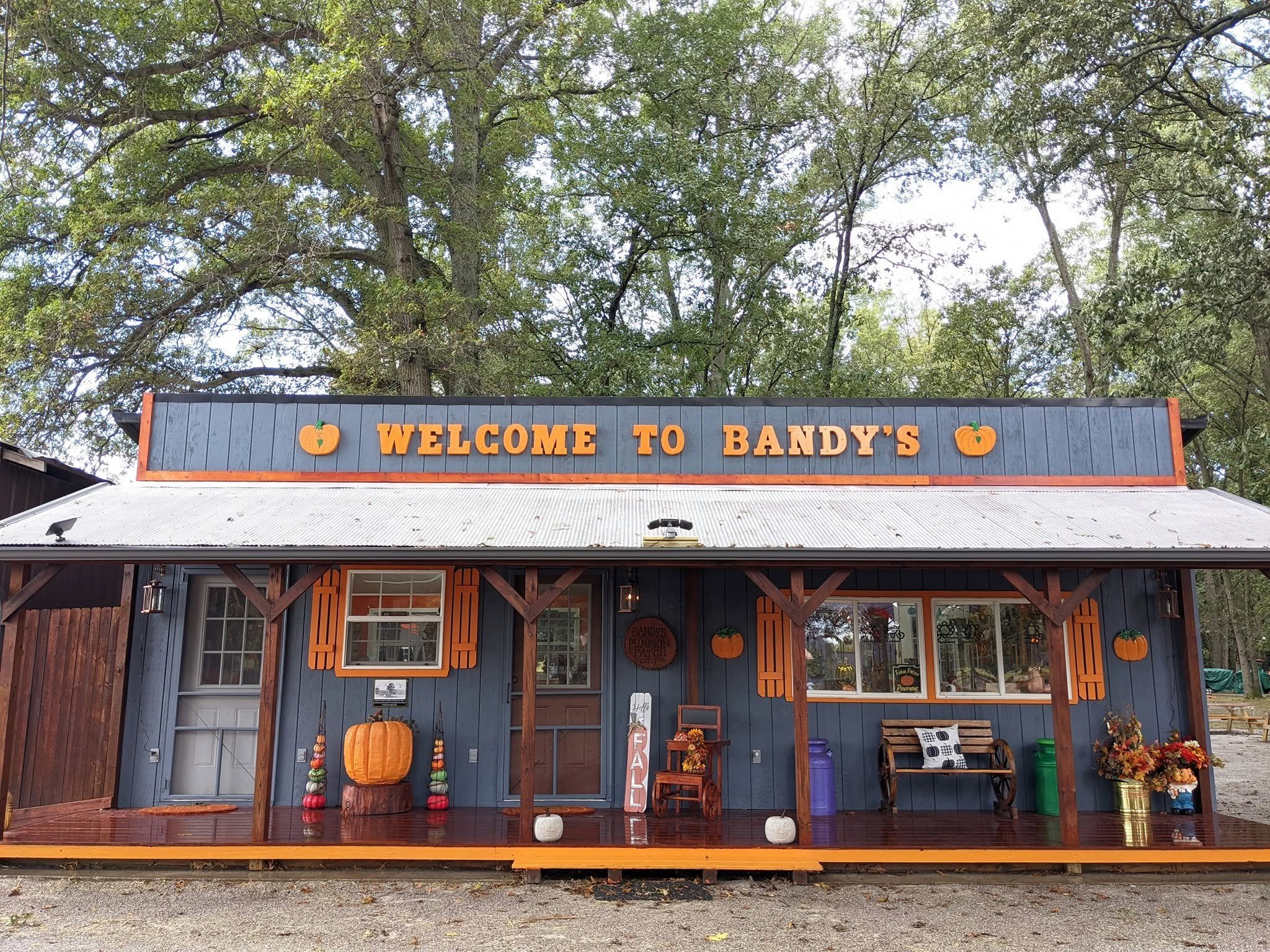 Welcome to Bandy's Pumpkin Patch in Johnston City