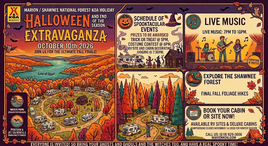 KOA Halloween Extravaganza on October 10