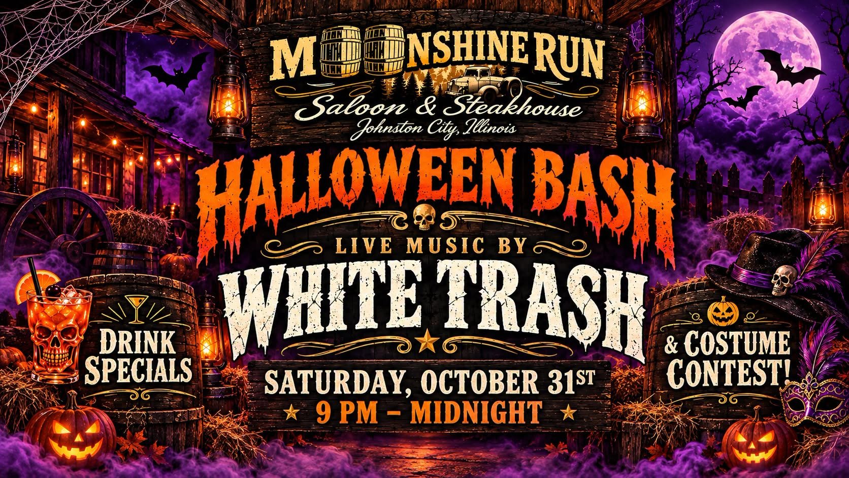 visit-Halloween with White Trash